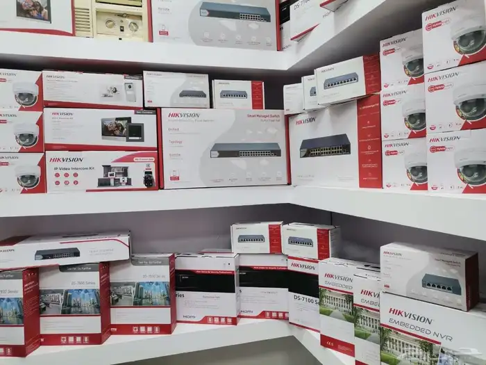 تركيب كاميرات المراقبة والانتركم وشبكات إنترنت 5