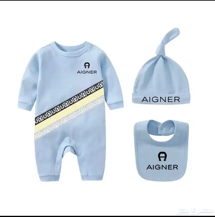 طقم ملابس مواليد تقليد من ماركة AIGNER 8