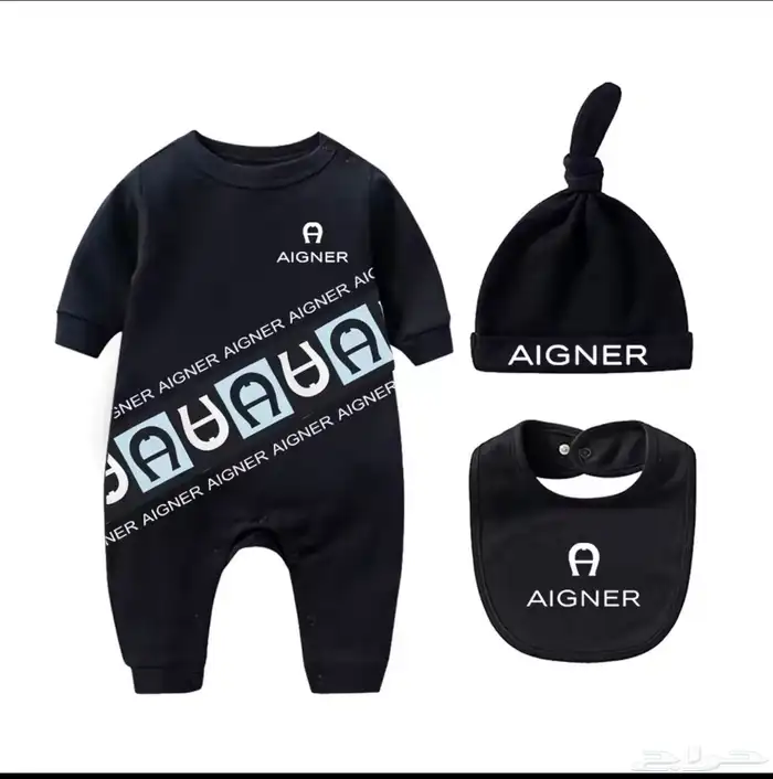 طقم ملابس مواليد تقليد من ماركة AIGNER 6