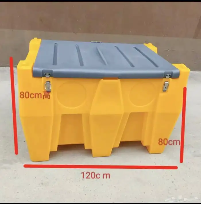 تنكي ديزل بلاستيك للمعدات يركب عالهايلوكس مع مضخة 0