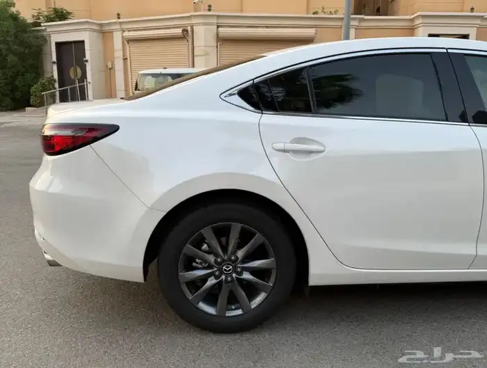 مازدا 6 ستاندر 2025 ابيض عداد 25000 17