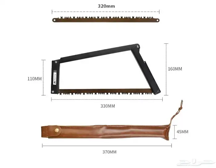 منشار قابل للطي   للرحلات والتخييم   جديد 2