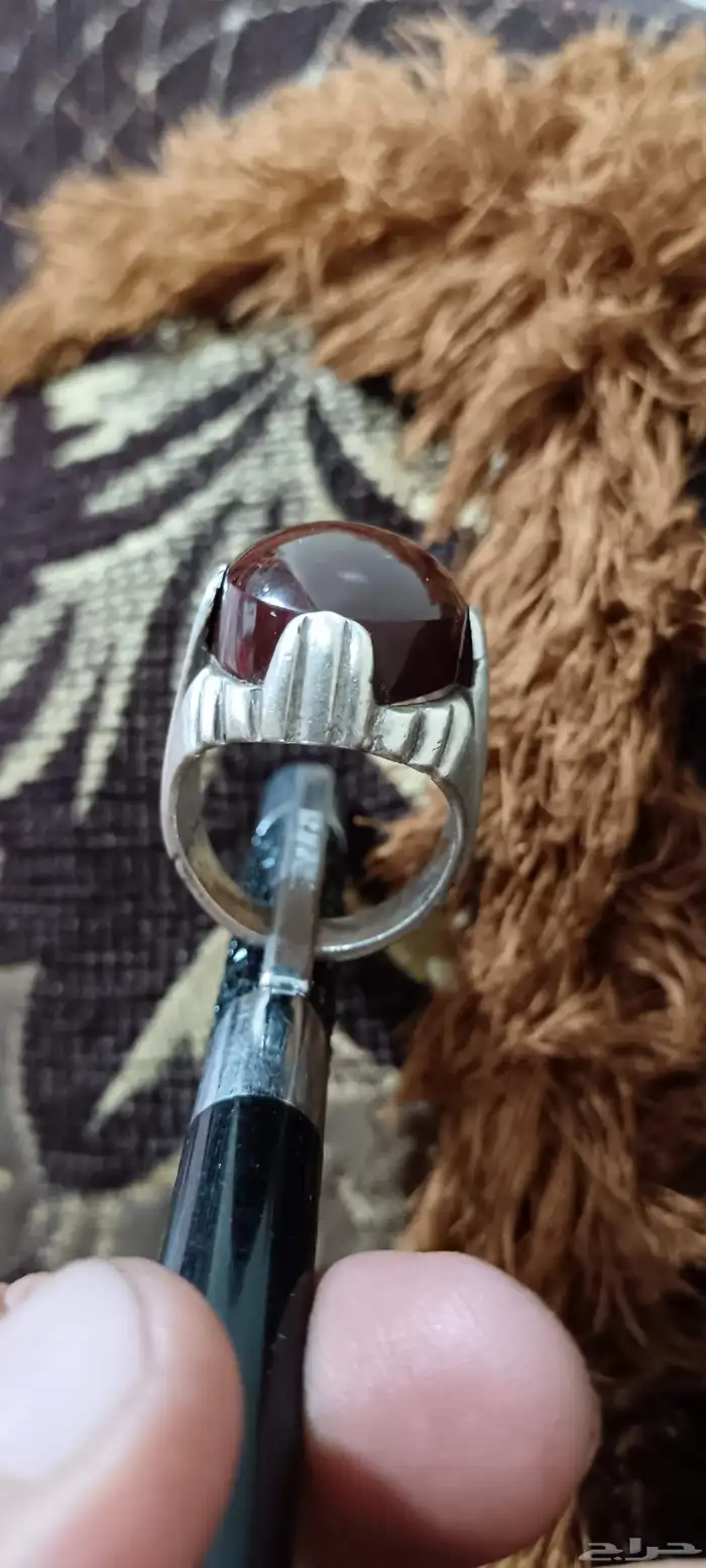 خاتم عقيق يماني 3