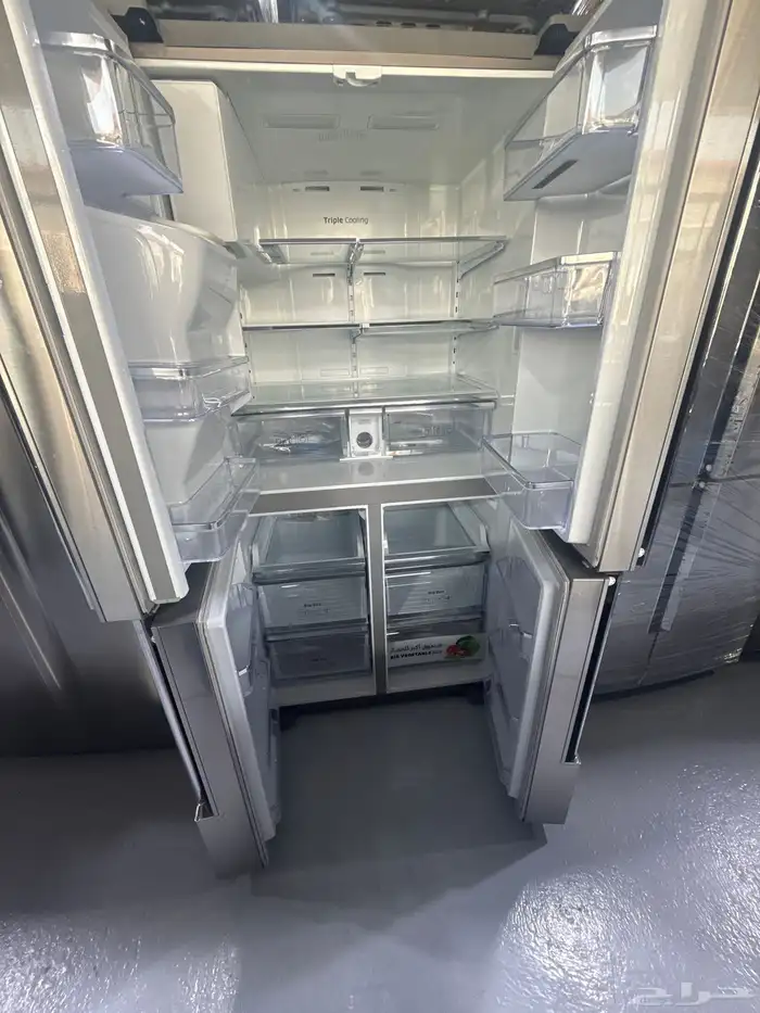 ثلاجة سامسونج اربعه ابواب موديل RF28N9271SRB استوك 3