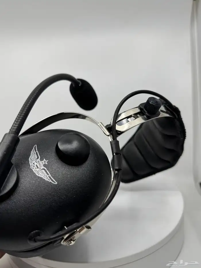للبيع سماعة طيران احترافية Aviation Headset مع مايك مدمج 3