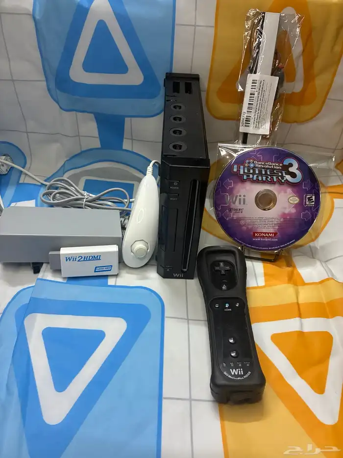 Nintendo wii وي بكامل الملحقات 0