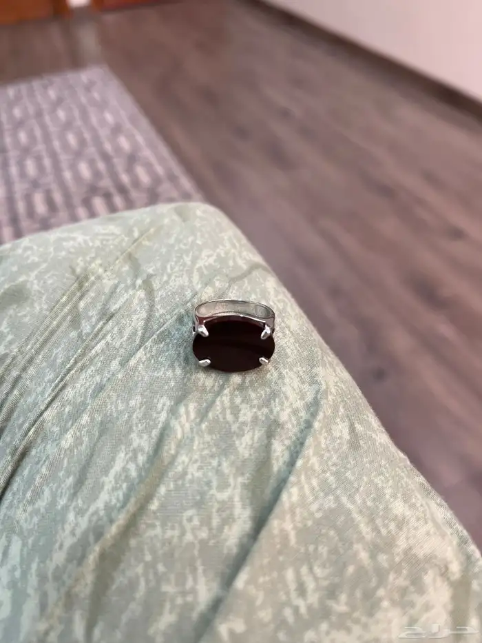 خاتم فضه للبيع 0