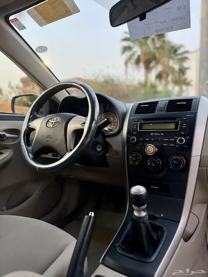 للبيع كورلا 2012 (XLI 1.6) نص فل ((نظيفة)) 30