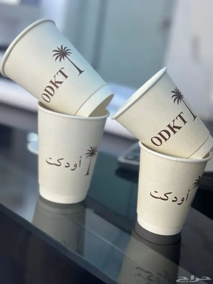 مطابع لطباعة الأكواب الورقية للكافيهات طباعة ملون 3