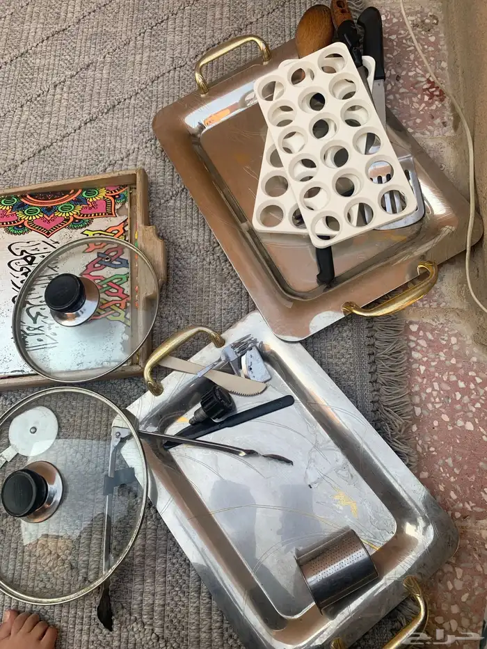 مكيف مروحة برذاذ جديده وخلاطات ومايكرويف 3