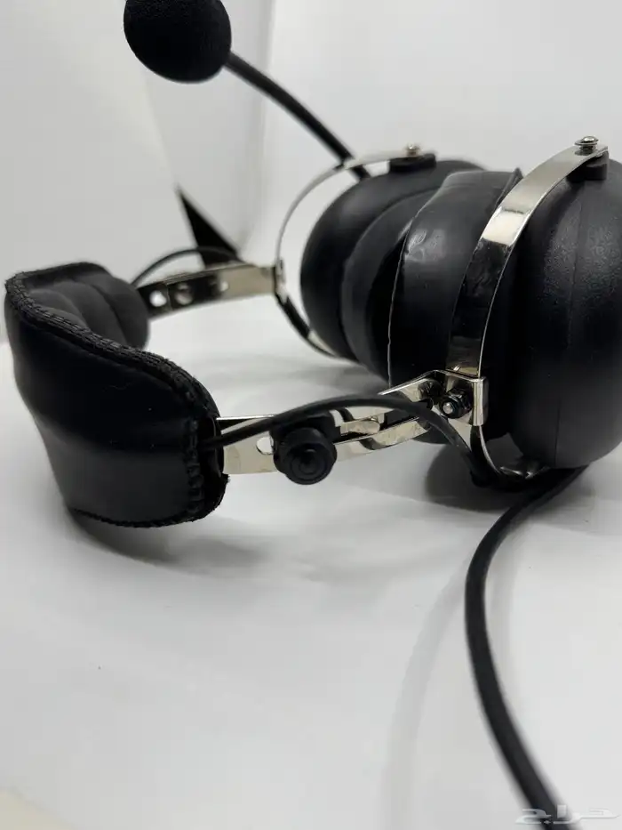 للبيع سماعة طيران احترافية Aviation Headset مع مايك مدمج 8