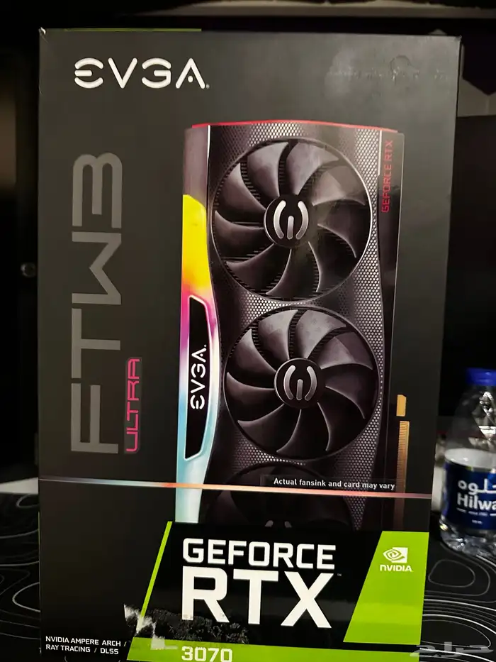 كرت شاشه RTX 3070 OC EVGAشبه جديد 0