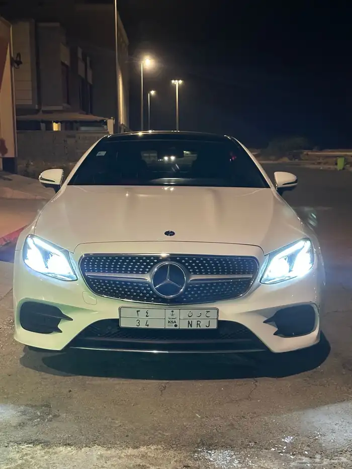 مرسيدس E200 coupe موديل 2017 قمة النظافه 2