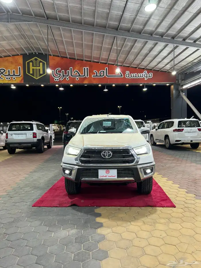 تويوتا  هايلوكس غمارتين دبل ديزل توماتيك2025جديد156.400شامل 1
