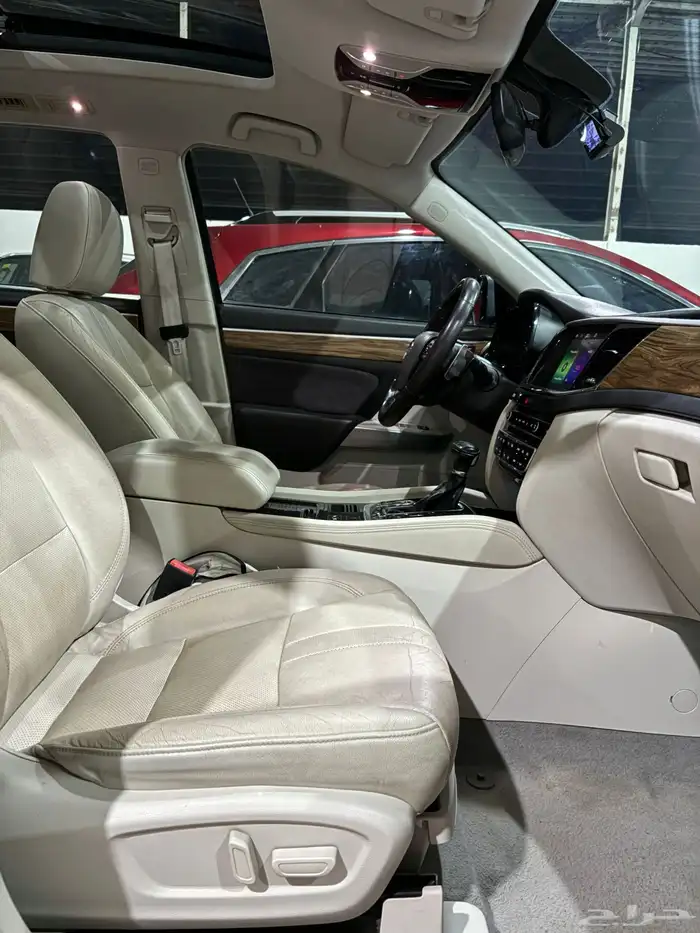 جاك GAC GS8 2019 فل كامل فتحه سقف عائلي ثلاث صفوف 15