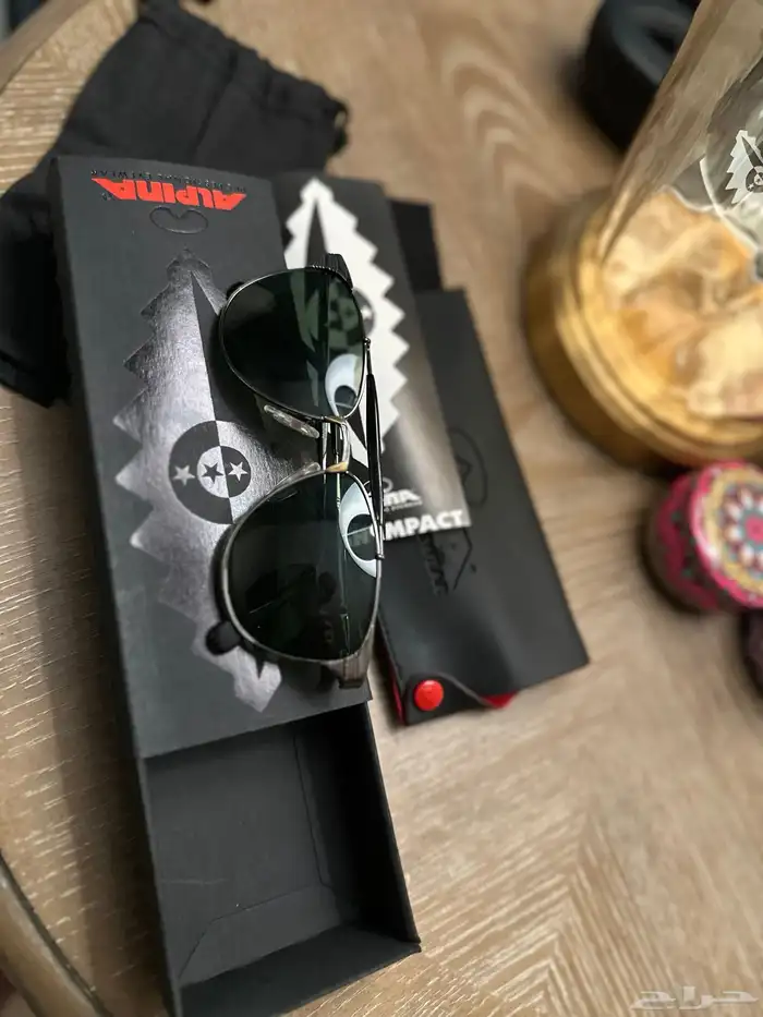 للبيع نظارة شمسية أصلية ALPINA   موديل THE OUTDOORSMAN 0
