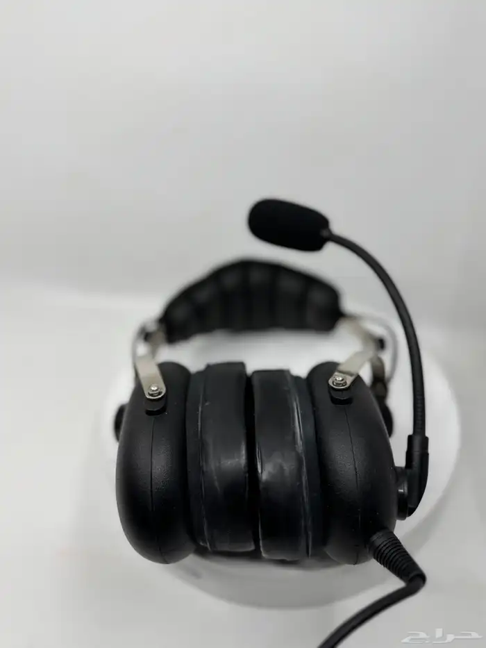 للبيع سماعة طيران احترافية Aviation Headset مع مايك مدمج 1