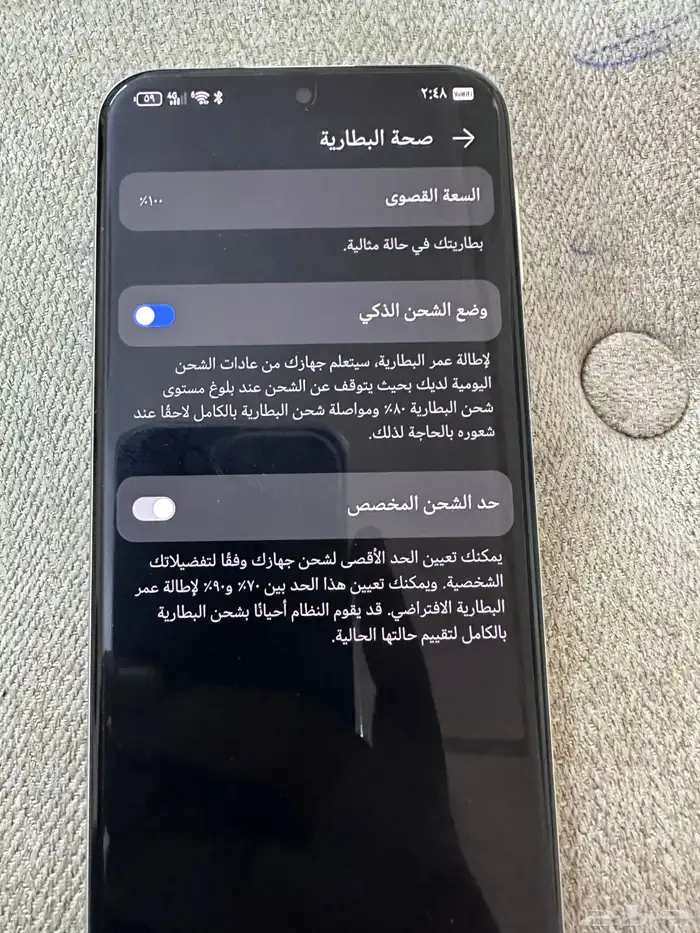 جوال هواوي بيور 80 برو استعمال قليل جديد يدعم خدمات قوقل 1