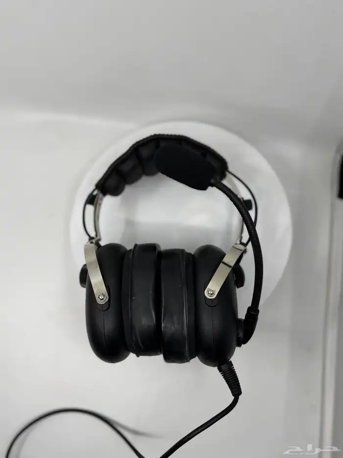 للبيع سماعة طيران احترافية Aviation Headset مع مايك مدمج 2