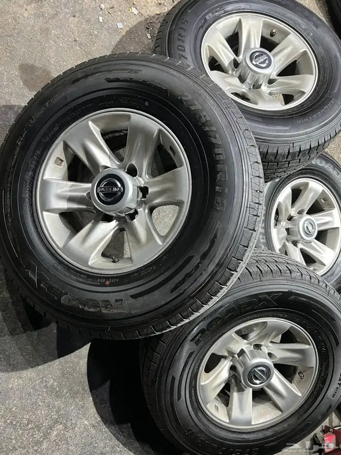 كفرات صيني مع جنوط فتك صيني مقاس 16 27
