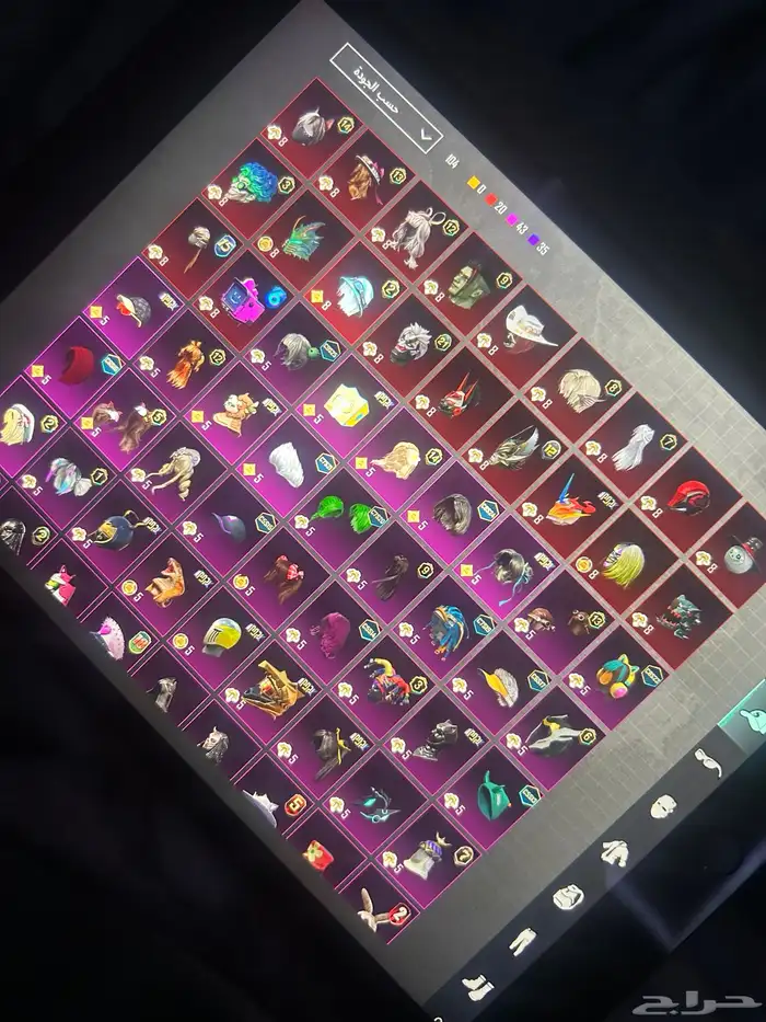 حساب ببجي للبيت 6