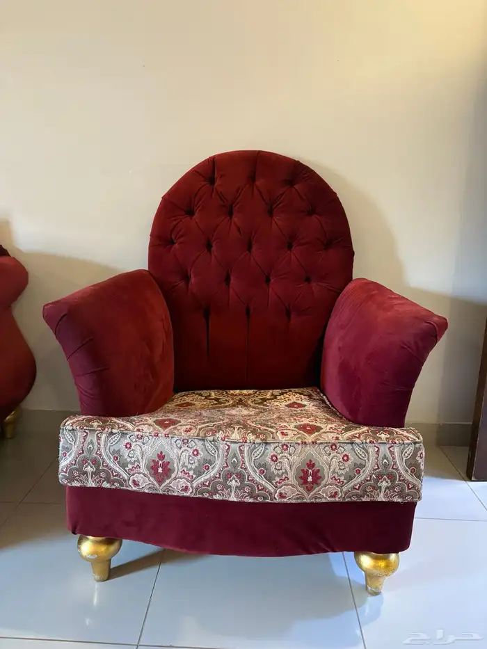 طقم كنب مع ستاره للبيع 4