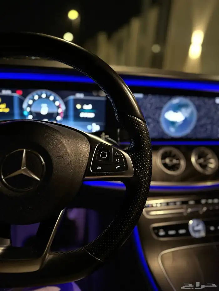 مرسيدس E200 coupe موديل 2017 قمة النظافه 5