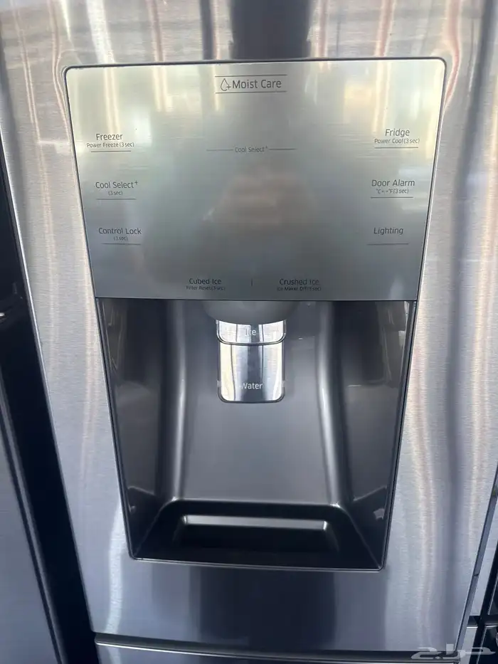 ثلاجة سامسونج اربعه ابواب موديل RF28N9271SRB استوك 2