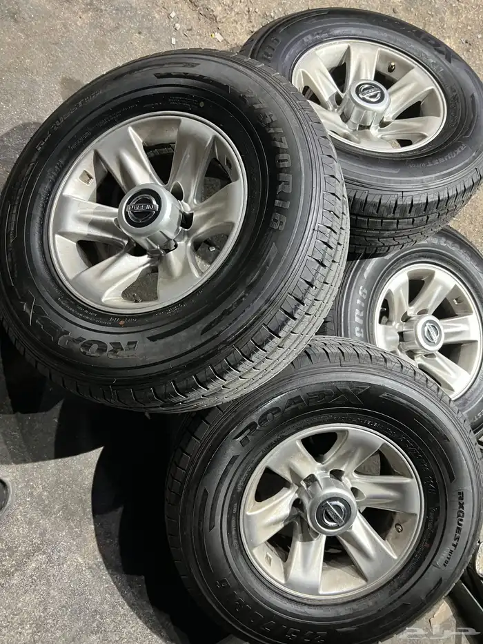 كفرات صيني مع جنوط فتك صيني مقاس 16 29