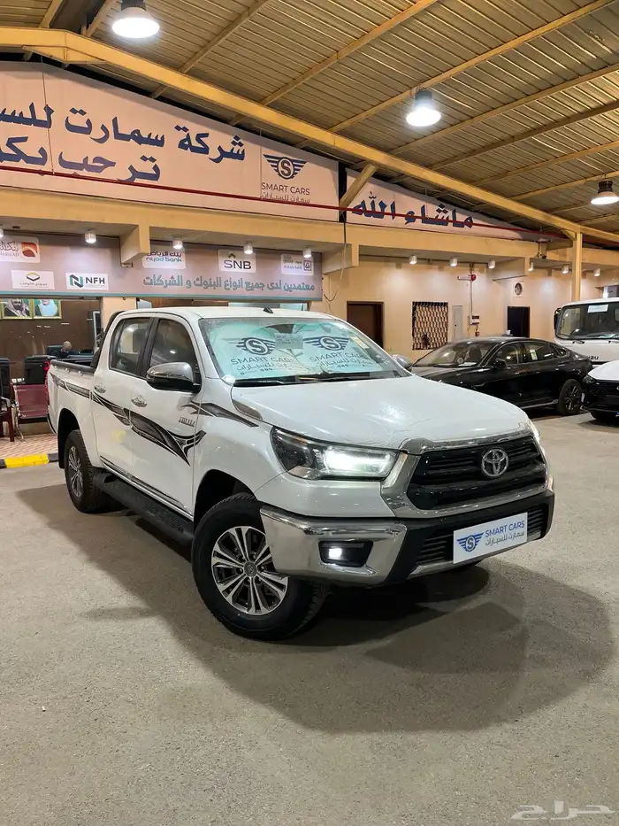 عرض خاص تويوتا هايلكس غمارتين S-GLXدبل بنزين خليجي موديل202 1