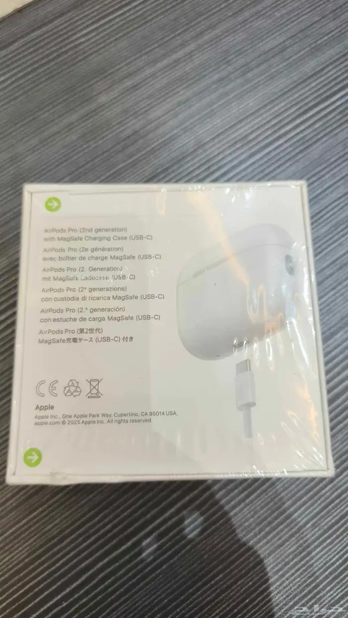 سماعه ابل بلتوث اسمها Airpodspro على السوم 2