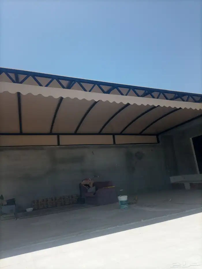 حداد مظلات وسواتر 9