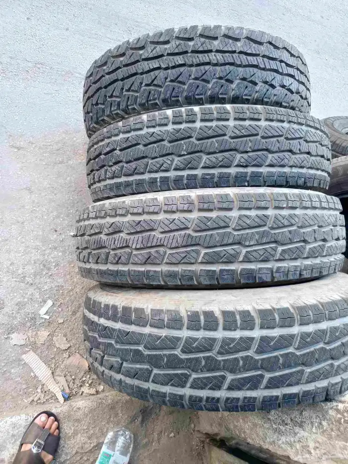 كفرات مستعمل كرت سلق مقاسها 235 85 16 2