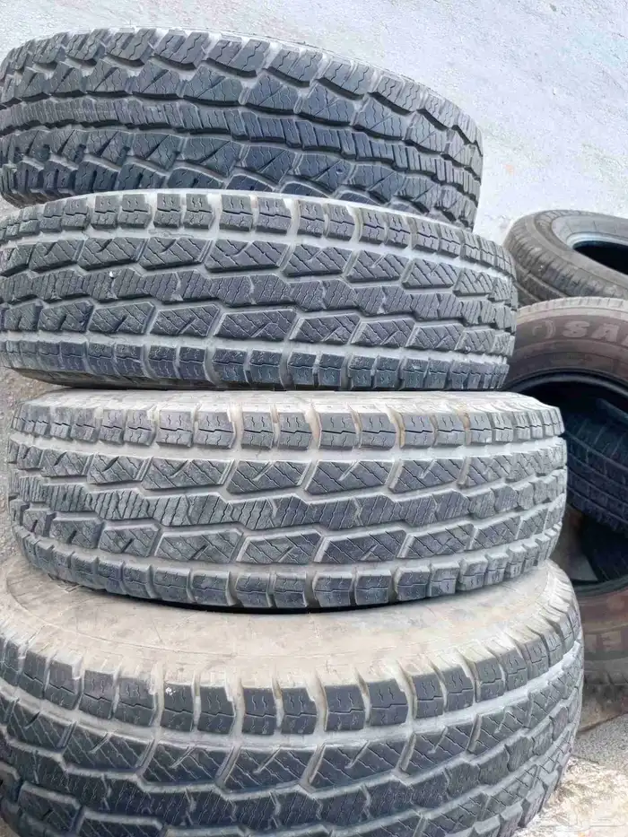 كفرات مستعمل كرت سلق مقاسها 235 85 16 5