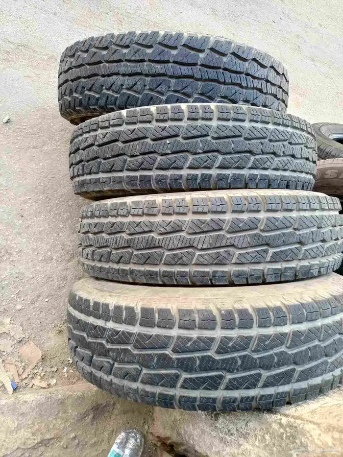كفرات مستعمل كرت سلق مقاسها 235 85 16 8