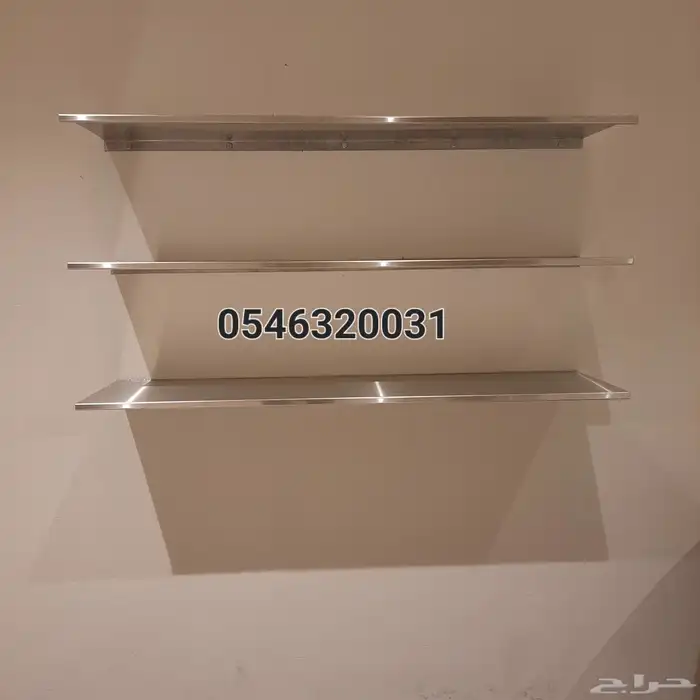 رف استانلس استيل رفوف تخزين 3