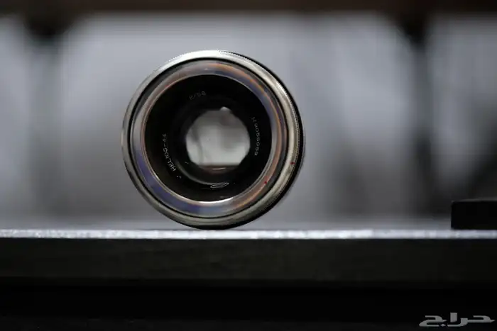 عدسة هيليوس 58mm f2 مع أدابتر فوجي 1