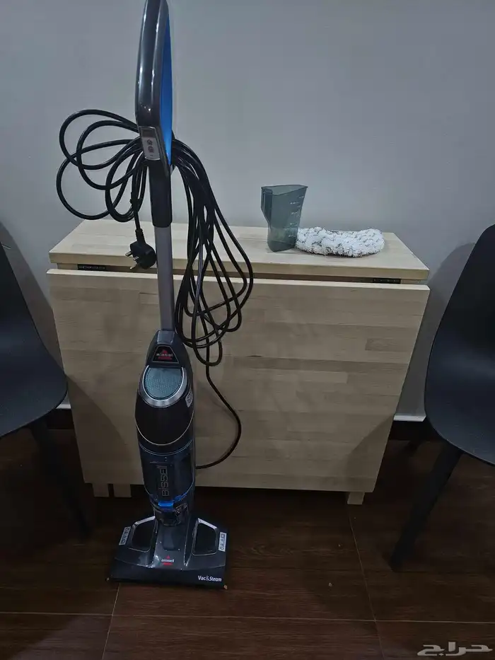 مكنسه كهربائيه مع مسح بالبخار ماركه بيسيل استعمال خفيف جدا 1