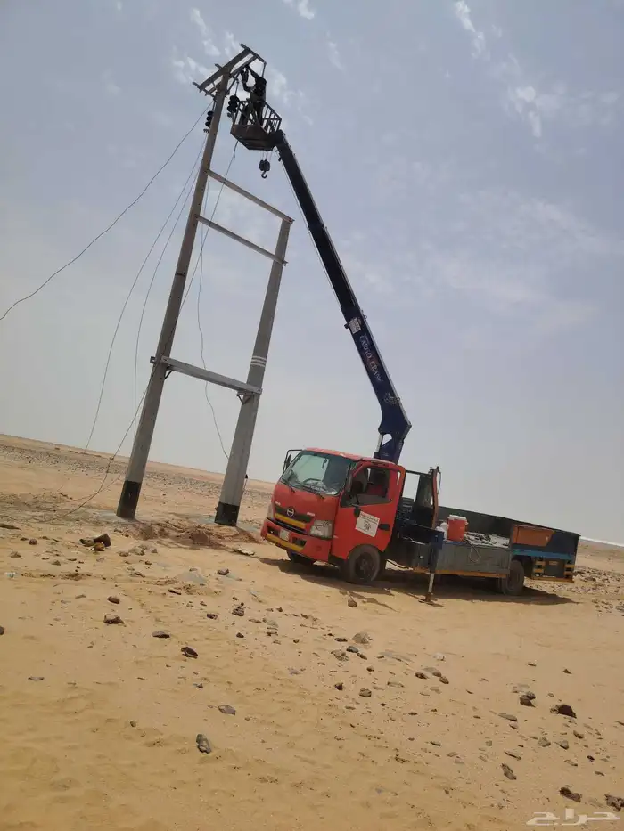 دينات ونش روافع شوكيه كرينات مان لفت سيزر لفت 8