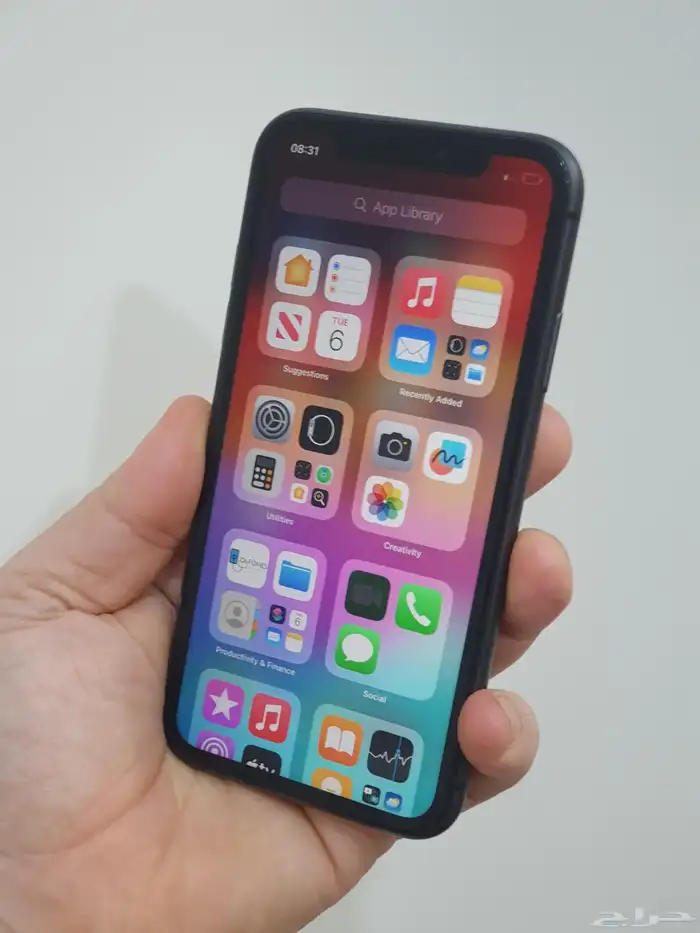 ايفون 11 بطاريه 100 ب 580 ريال فقط ومتاح تمارا 6