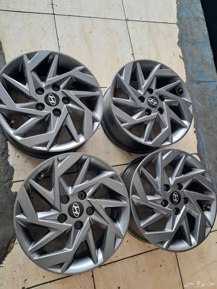 طقم جنوط النترا سمارت مقاس 16 اصليه وكاله 3