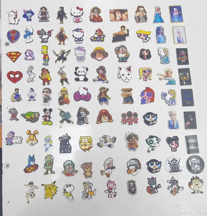 ستيكرات حديد جديده واسعار خاصه للكميات و للجمله 11