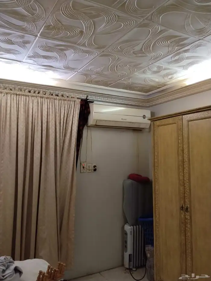 غرفة نوم مكيفات فرن كهربائي براد ماء 2 كنب حرف L 5