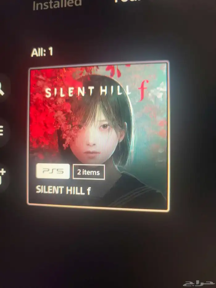 للبيع حساب لعبه سايلنت هيل F في سوني 5 2