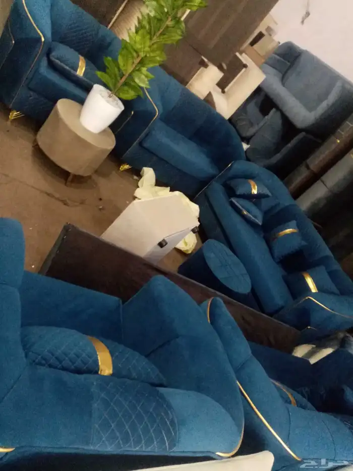 مجالس كنبات جاهز مقاس 4في5زاويتين 25