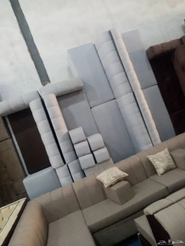 مجالس كنبات جاهز مقاس 4في5زاويتين 7