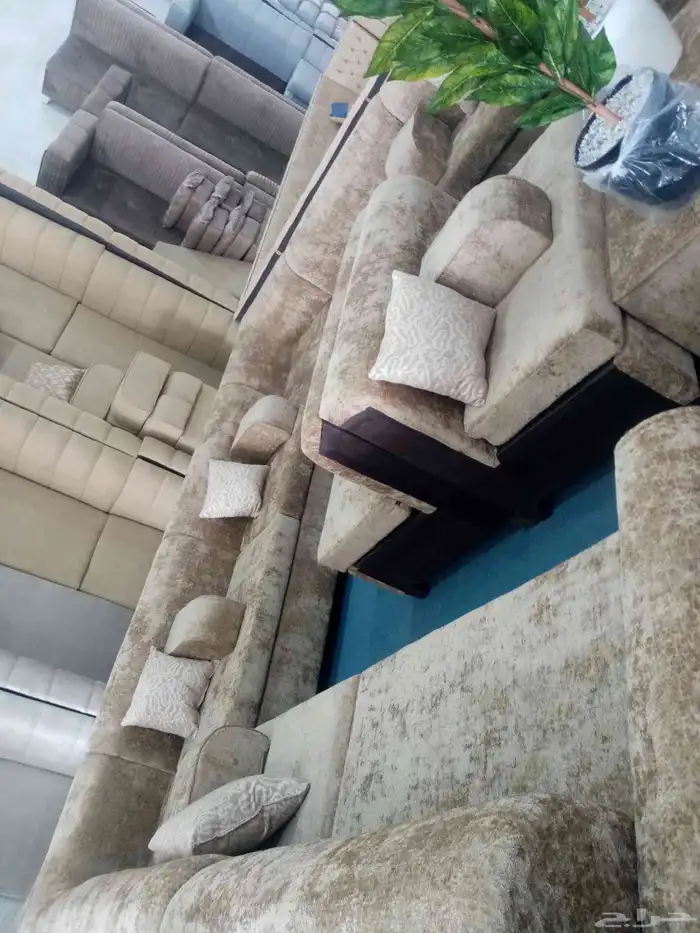 مجالس كنبات جاهز مقاس 4في5زاويتين 12