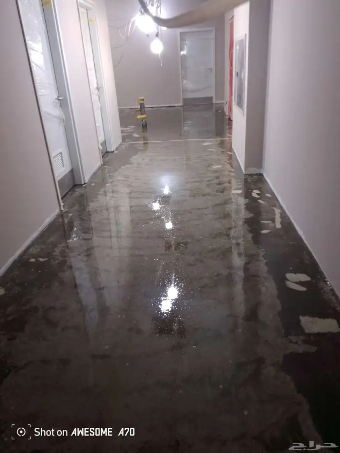 عزل خزانات المياه الأرضية بتبوك 2