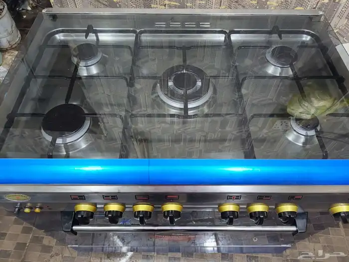 Zagzoog Glem gas made in Italy 5 burner 90 60 measurement 5