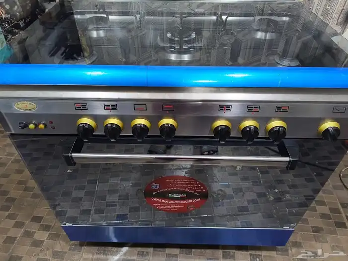 Zagzoog Glem gas made in Italy 5 burner 90 60 measurement 0